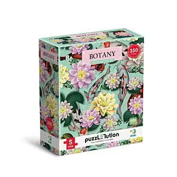 Пазл DoDo Toys "Ботаніка: Квіти лотоса та рибки" 300612, 350 елементів
