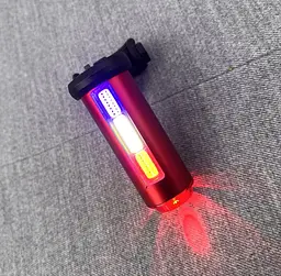Велосипедна задня фара мигалка Bike Light 246 вело підсвічування кілька режимів - мініатюра 2