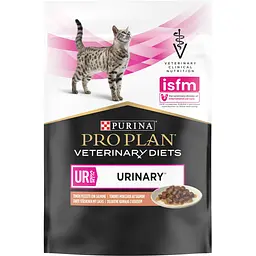 Уцінка. Вологий корм для котів Purina Pro Plan Veterinary Diets UR ST/OX Urinary з лососем 850 г (10 шт. x 85 г) (12308816)  - мініатюра 5