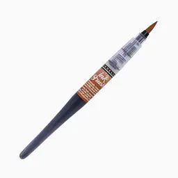 Ручка-пензель з чорнилом Sennelier Ink Brush, Умбра палена (Burnt Umber)