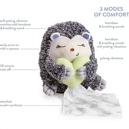 М'яка іграшка Summer Infant Hedgehog Їжачок із серцебиттям - мініатюра 2