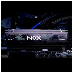 Модуль пам'яті для комп'ютера DDR5 32GB (2x16GB) 5600 MHz NOX Apacer (AH5U32G56C522MBAA-2) - мініатюра 5