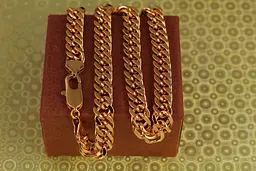 Ланцюг Xuping Jewelry кобра 55 см 10 мм золототистий