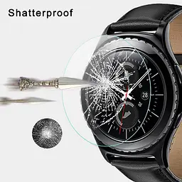 Загартоване захисне скло VSKEY для годинників Samsung Galaxy Gear S2, S4, Sport Watch, диаметр 30,5 мм - мініатюра 5