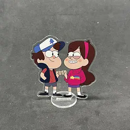 Акрилова колекційна фігурка Chibi Гравіті Фолз Діппер і Мейбл 10 cм