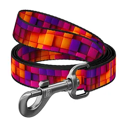 Повідець для собак WAUDOG Nylon "Куби 3Д" S (340-4057)