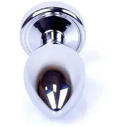 Анальна пробка Boss Of Toys Boss Series - Jewellery Plug Disco Flashlight S, BS6400007, Сріблястий - мініатюра 5