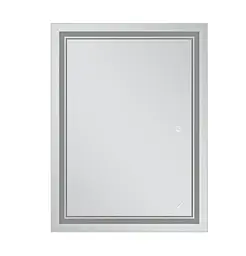 Дзеркало Mixxus Premium QUADRO MR20-80x60-REVERSE (LED Touch, Anti-fog) (MP6619) - мініатюра 4