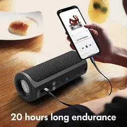 Портативна акустика Xdobo Hero 1999 50W до 20 годин роботи бездротова чорна - мініатюра 4