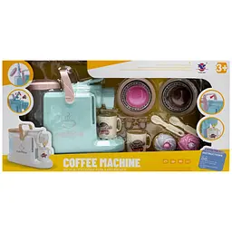 Дитяча побутова техніка "Кофемашина" Bambi XS-25097(Turquoise) світлові та звукові ефекти