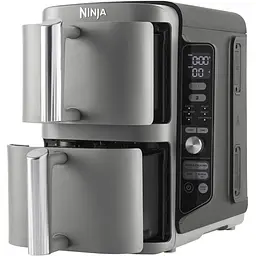 Мультипіч (аерофритюрниця) Ninja Double Stack XL 2-Level Air Fryer 9.5 л (SL400EU) - мініатюра 9