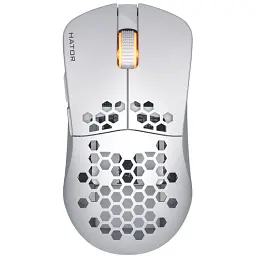 Мишка Hator Stellar Wireless/Bluetooth/USB White (HTM651)