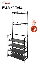 Вішалка для одягу с полицями FABRIKA TALL - мініатюра 7