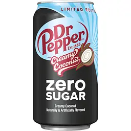 Напій Dr Pepper Creamy Coconut Soda без цукру 355 мл