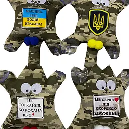 Іграшка на присосці Кіт Саймон Всі Буде Україна Піксель - мініатюра 3