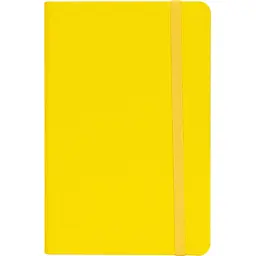 Книга записна Optima Namib А5, 128 аркушів, клітинка, жовта (O27101-05)