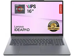 Ноутбук Lenovo IdeaPad Slim 3 16ARP10 Luna Grey (83K800E6RA)