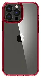 Оригінальний протиударний чохол для iPhone 13 Pro (6.1") Spigen Ultra Hybrid Red Crystal (ACS03263) - мініатюра 1