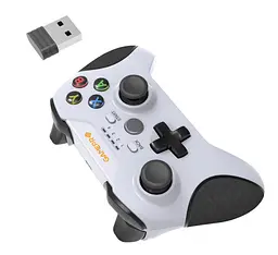 Геймпад джойстик GamePro MG-650 White 2.4G PC/PS3/Android - мініатюра 3