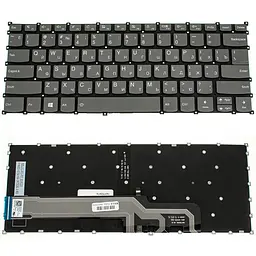 Клавіатура для ноутбука LENOVO (IdeaPad: S540-14 series) rus onyx чорний без кадру підсвічування клавіш