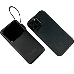 Повербанк зі швидкою зарядкою Yoobao 20000 мАг 22,5W Q22 PD+QC Чорний - мініатюра 5