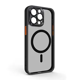 Чохол ArmorStandart Unit MagSafe SE для Apple iPhone 15 Pro Max Black Orange (ARM75363)
