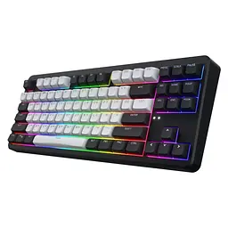 Клавіатура Hator Rockfall 3 Mecha TKL QMK/VIA Orange Wireless Black (HTK850UA) - мініатюра 2