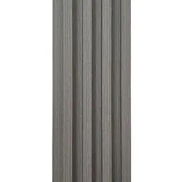 Рейка декоративна Sticker Wall WPC стінова 3000х165х23мм Олов'яний SW-00001530 - мініатюра 4