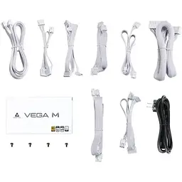 БЖ 850W Chieftec VEGA M PPG-850-CW ATX 3.1 135mm, 80+ Gold, Fully modular, WHITE, Retail (PPG-850-CW)