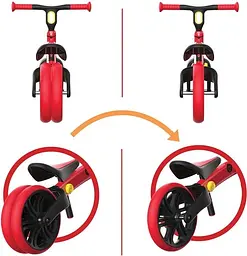 Біговел YVolution Yvelo Junior, червоний (N101047) - мініатюра 4