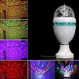СВІТОДІОДНА ДИСКО-ЛАМПА з патроном LED MINI PARTY - мініатюра 5