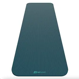 Коврик для йоги Hop-Sport HS-NB015GM NBR 1,5см темний морський - мініатюра 9
