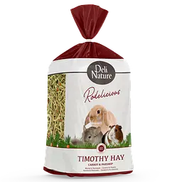 Сіно тимофіївки для гризунів Deli Nature Rodelicious Timothy Hay із морквою та пастернаком 600 г