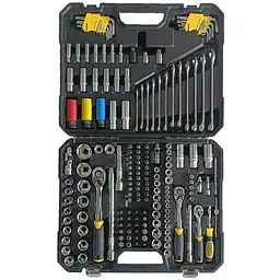 Набір насадок торцевих і біти Sigma 1/4", 3/8", 1/2" 176 шт CrV (6003821)
