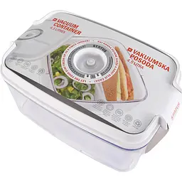 Контейнер вакуумний Status прямокутний білий 4.5 л (178710)