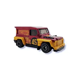 Базова машинка Hot Wheels Truckin Along Drift-Ender червоно-помаранчева (5785) JJH90-N521 - мініатюра 7
