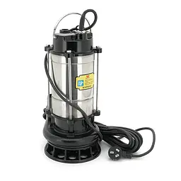 Занурювальний насос 1100W 220V до 8 м³/год підйом до 12 м 50 мм нержавіюча сталь 415х200х245 мм 9,550 кг. + перехідник - мініатюра 3