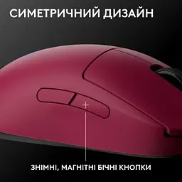 Комп'ютерна мишка Logitech G Pro 2 Lightspeed Wireless Magenta (910-007309) - мініатюра 2