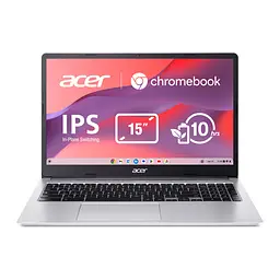 Ноутбук Acer Chromebook CB315-4HT 15' FHD IPS Touch, Intel C N4500, 8GB, F128GB, UMA, ChromeOS, сріблястий (NX.KBAEU.001)