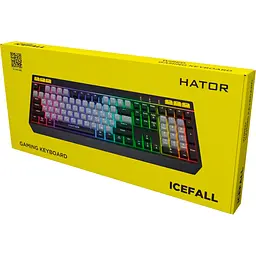 Клавіатура Hator Icefall Black/Grey [HTK401UA] [119196] - мініатюра 6