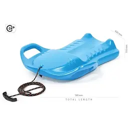 Санки-слайдер Prosperplast Sporty сині - мініатюра 3