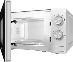 Мікрохвильова піч, 20л, мех. керув., 800Вт, білий Gorenje kuh0015140 - мініатюра 6