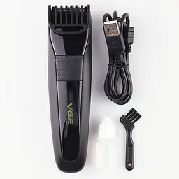 Машинка акумуляторна для стрижки VGR V-015 (Чорний) - мініатюра 2