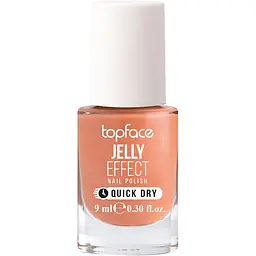 Лак для ногтей TopFace Jelly Effect PT110 тон 17, 9 мл