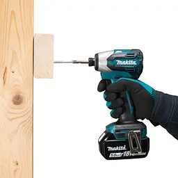 Гвинтокрут імпульсний акумуляторний Makita DTD158Z (170 Нм, 1/4", BL, LXT, без акумуляторів та зарядного пристрою) - мініатюра 8