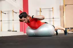 Фітбол арахіс гімнастичний м'яч для фітнесу та реабілітації Qmed fit0025178 - мініатюра 3