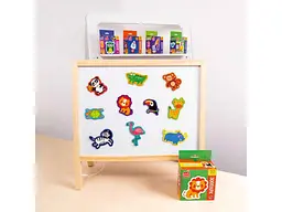 Гра розвиваюча VLADI TOYS "Зоопарк" набір магнітів VT3106-39 - мініатюра 2