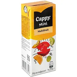 Нектар Cappy Mini Мультифрукт пастеризований безалкогольний 0.2 л