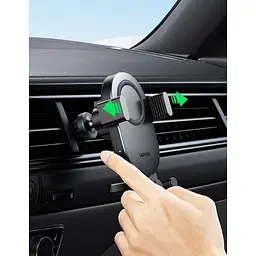 Автотримач для телефону Ugreen CD256 Wireless Car Charger з бездротовою зарядкою - мініатюра 7