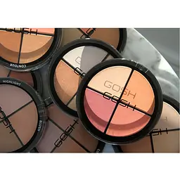Палетка для контурінгу Gosh Strobe'n Glow Kit 002 (blush) 15 г - мініатюра 3